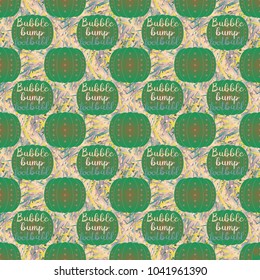 Bumper ball or bamperball football equipment seamless pattern for background.