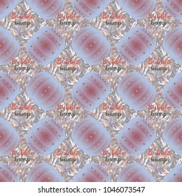 Bumper ball or bamperball football equipment seamless pattern for background.