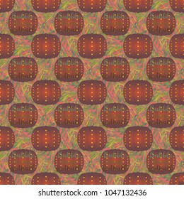 Bumper ball or bamperball football equipment seamless pattern for background.
