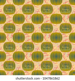 Bumper ball or bamperball football equipment seamless pattern for background.