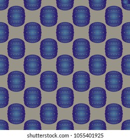 Bumper ball or bamperball football equipment seamless pattern for background.