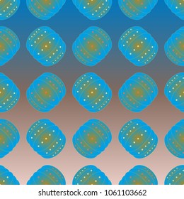Bumper ball or bamperball football equipment pattern for background.
