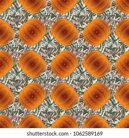Bumper ball or bamperball football equipment seamless pattern for background.