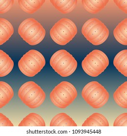 Bumper ball or bamperball football equipment pattern for background.