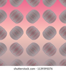 Bumper ball or bamperball football equipment pattern for background.
