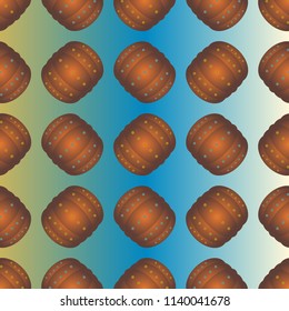 Bumper ball or bamperball football equipment pattern for background.
