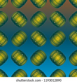 Bumper ball or bamperball football equipment pattern for background.