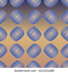 Bumper ball or bamperball football equipment pattern for background.