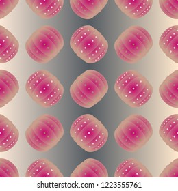 Bumper ball or bamperball football equipment pattern for background.