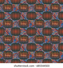 Bumper ball or bamperball football equipment seamless pattern for background.