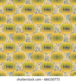 Bumper ball or bamperball football equipment seamless pattern for background.
