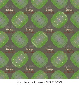 Bumper ball or bamperball football equipment seamless pattern for background.