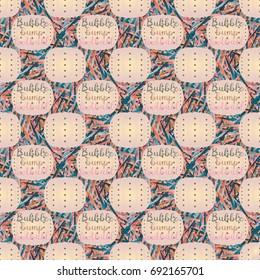 Bumper ball or bamperball football equipment seamless pattern for background.