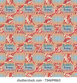 Bumper ball or bamperball football equipment seamless pattern for background.