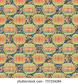 Bumper ball or bamperball football equipment seamless pattern for background.