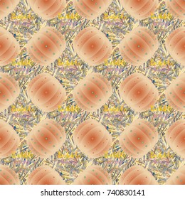 Bumper ball or bamperball football equipment seamless pattern for background.