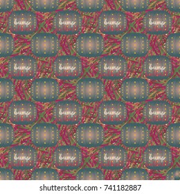 Bumper ball or bamperball football equipment seamless pattern for background.