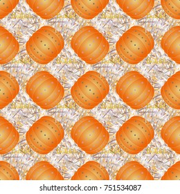 Bumper ball or bamperball football equipment seamless pattern for background.