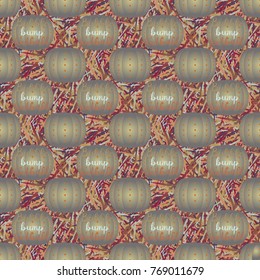 Bumper ball or bamperball football equipment seamless pattern for background.