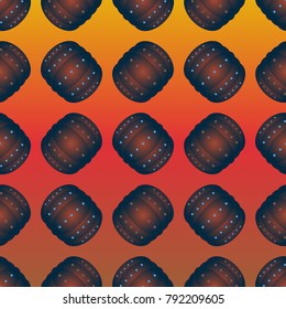 Bumper ball or bamperball football equipment pattern for background.