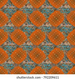Bumper ball or bamperball football equipment seamless pattern for background.