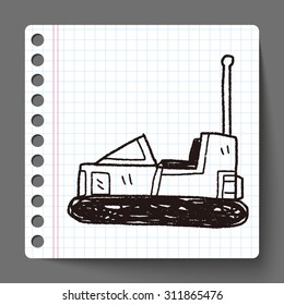 bumper car doodle