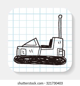 bumper car doodle