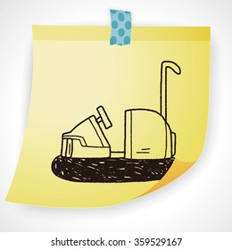 bumper car doodle