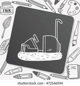 bumper car doodle