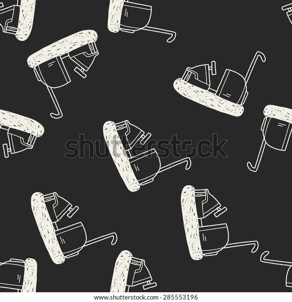 bumper car doodle\
seamless pattern\
background