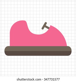 Bumper car icon