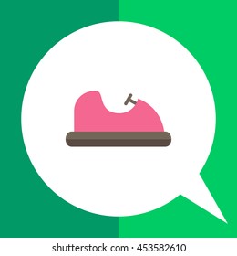 Bumper car icon
