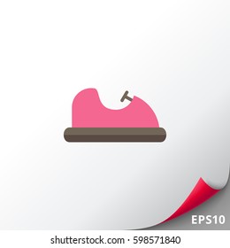 Bumper car icon