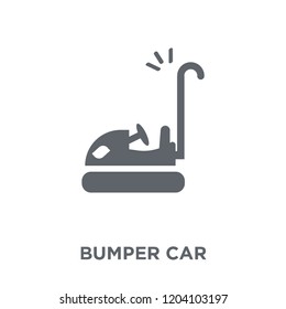 Bumper car icon. Bumper car design concept from Entertainment collection. Simple element vector illustration on white background.
