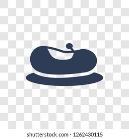 Bumper car icon. Trendy Bumper car logo concept on transparent background from Entertainment and Arcade collection