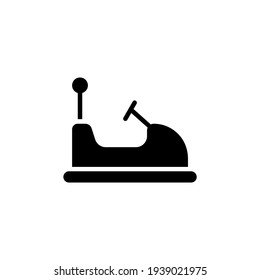 Bumper Car Icon In Vector. Logotype