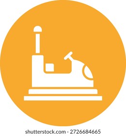 Ilustração de design de ícone de vetor de carro para-choques