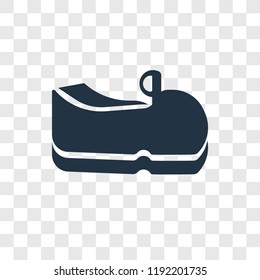 Bumper car vector icon isolated on transparent background, Bumper car transparency logo concept
