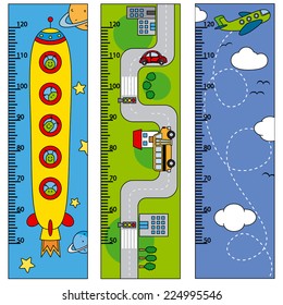 Bumper children meter wall 