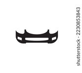 bumper icon , automotive icon vector