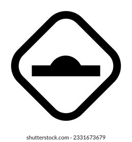 Bumper Vector Glyph Icon For Personal And Commercial Use.
