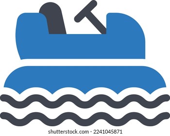 bumper Vector illustration on a transparent background. Premium quality symmbols. Glyphs vector icons for concept and graphic design. 
