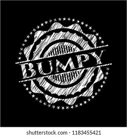 Bumpy with chalkboard texture