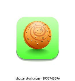 Bun Bakery Food Logo Vector Icon Symbol