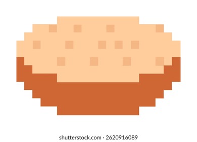 Hamburguesa de pan
Comida rápida
Juego Sprite Pixelart Pixelated Pixel Art Ilustración Dibujo 