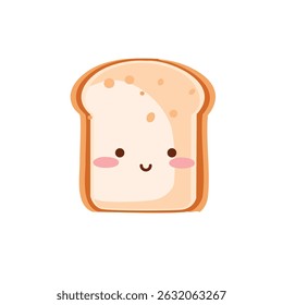 bun bread cartoon cute character 