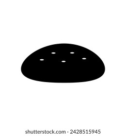bun icon symbol vector template