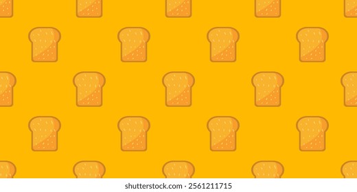 bun pattern background. Bread pattern background. seamless pattern of bread. bakery theme pattern. 
