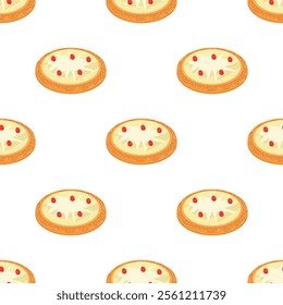 bun pattern background. Bread pattern background. seamless pattern of bread. bakery theme pattern. 
