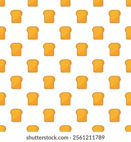 bun pattern background. Bread pattern background. seamless pattern of bread. bakery theme pattern. 
